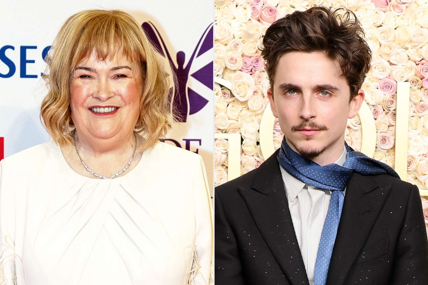 Susan Boyle receives 'Marty Supreme' jacket after Timothée Chalamet praise
