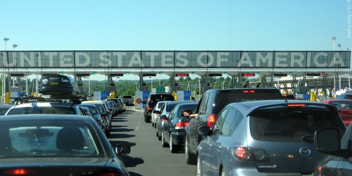 Canadians reluctant to cross border for holidays