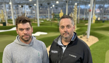 Peek in Tap Ins: This mini golf concept replaces windmills and trick shots with 100 TVs and Joshua trees