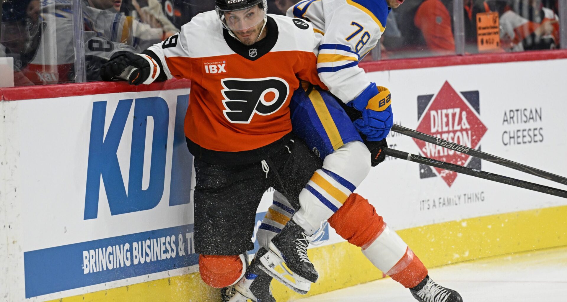 Garnet Hathaway may stay out of Flyers lineup for long time