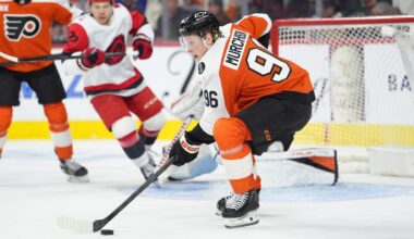 What Ty Murchison sticking around means for rest of Flyers’ depth defensemen