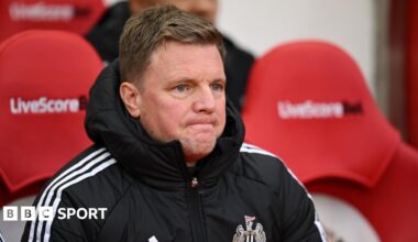 Howe news conference on fan reaction to derby defeat plus Burn out for up to six weeks