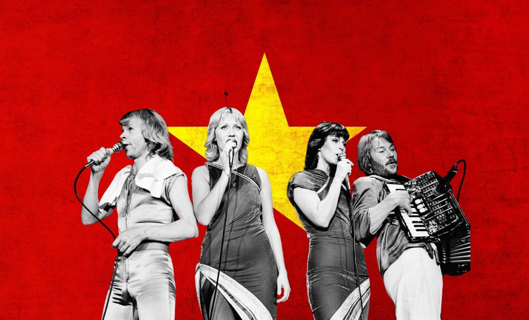 Swedish pop group ABBA has always been popular in Vietnam, with one song in particular holding particular poignancy (Photo illustration by Salon / Getty Images / Sergio Mendoza Hochmann / Gus Stewart)