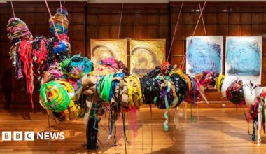 As it happened: Sculpture artist Neena Kalu wins Turner Prize