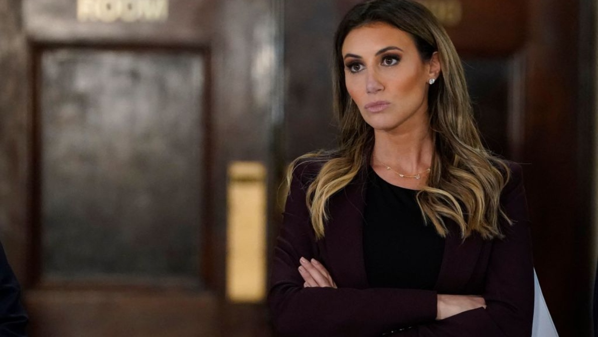 Alina Habba Triggers Libs With Her Tight Christmas Dress