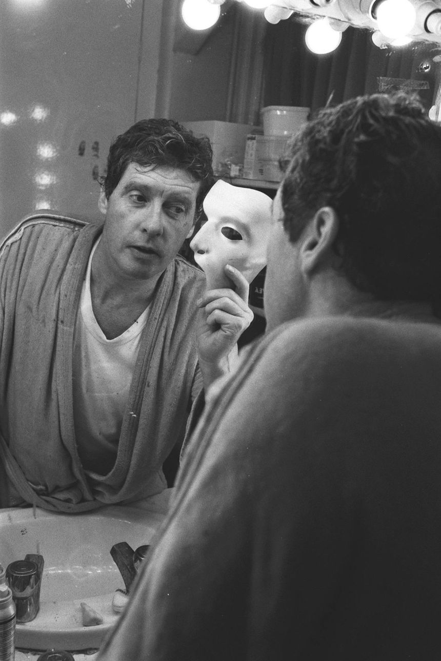 Michael Crawford with his 