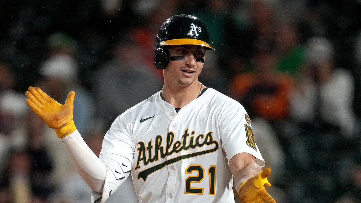 Tyler Soderstrom celebrates