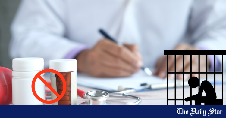 Government Eases Punishment for Doctors | Jail term to be scrapped for prescribing banned drugs | Scrap Jail Terms for Prescribing Banned Medicines