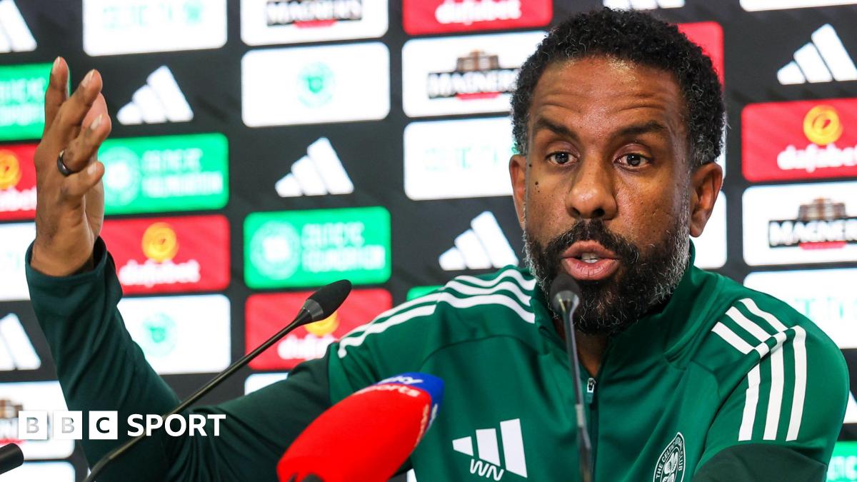 Celtic manager Wilfried Nancy