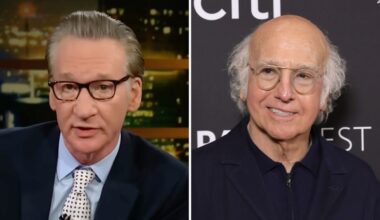 Bill Maher and Larry David