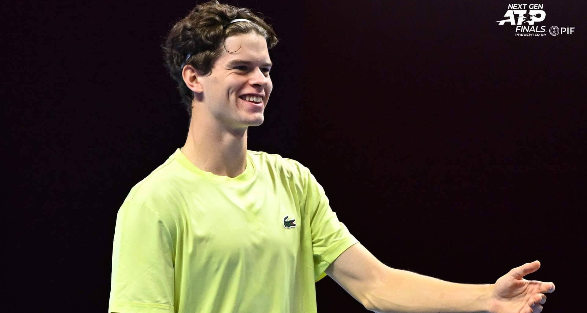 Alexander Blockx is one of five players in Jeddah to have won a junior Grand Slam title.