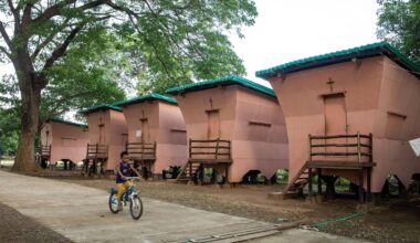 Housing Now Modular Bamboo Housing by Blue Temple and Housing Now