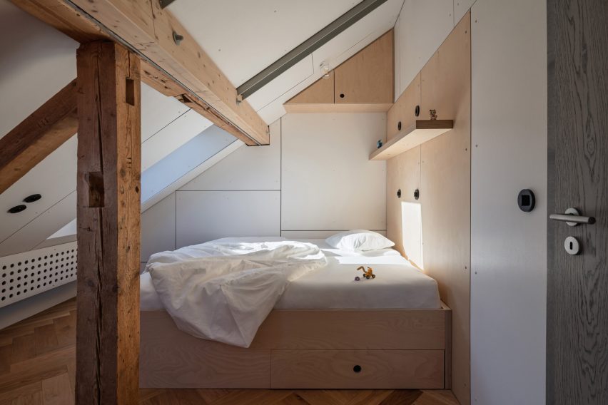 Attic bedroom