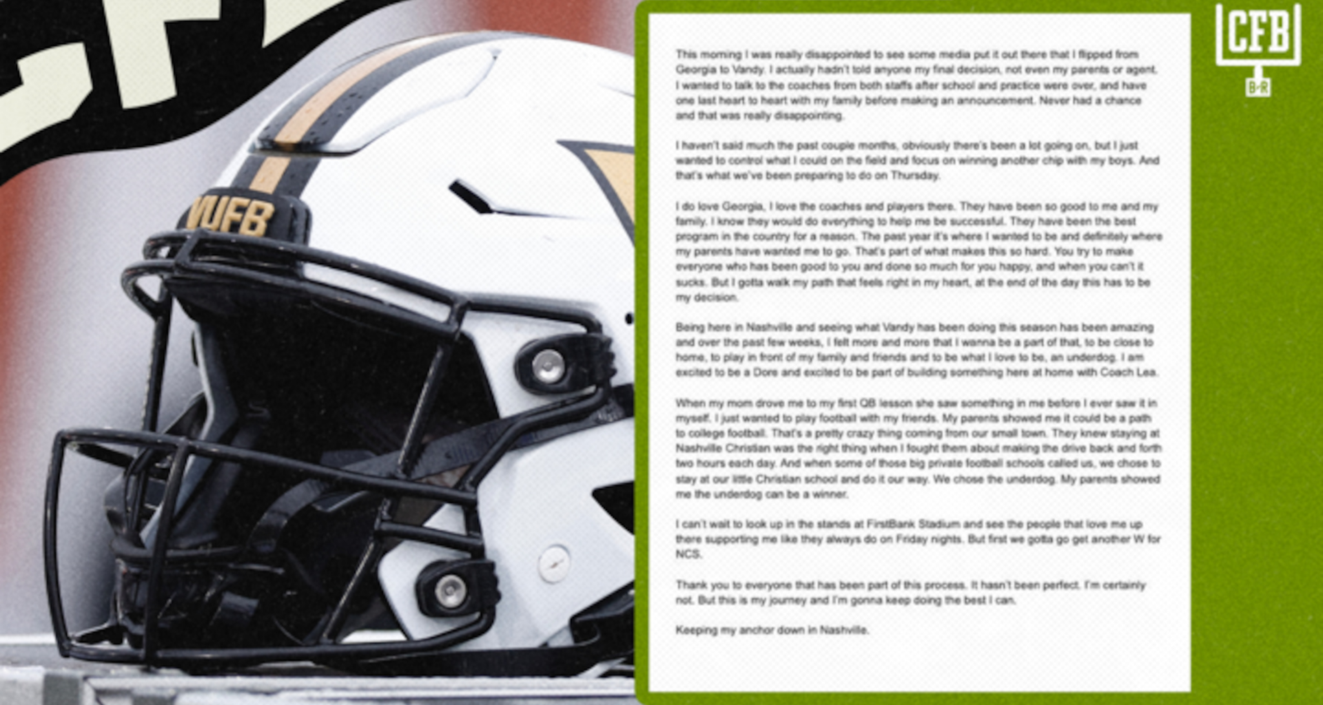 5-Star QB Jared Curtis Flips Commitment to Vanderbilt from Georgia, 2026 No. 1 Recruit