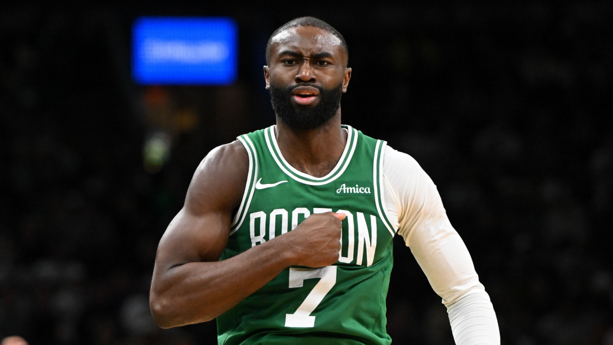 Jaylen Brown on pace to break Celtics scoring records as he chases down Larry Bird