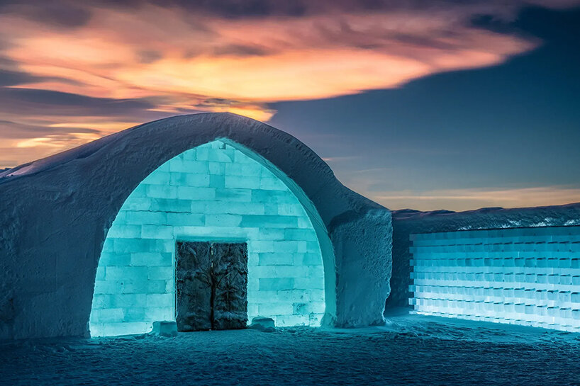building with snow and ice: ephemeral art and architecture for sub-zero temperatures