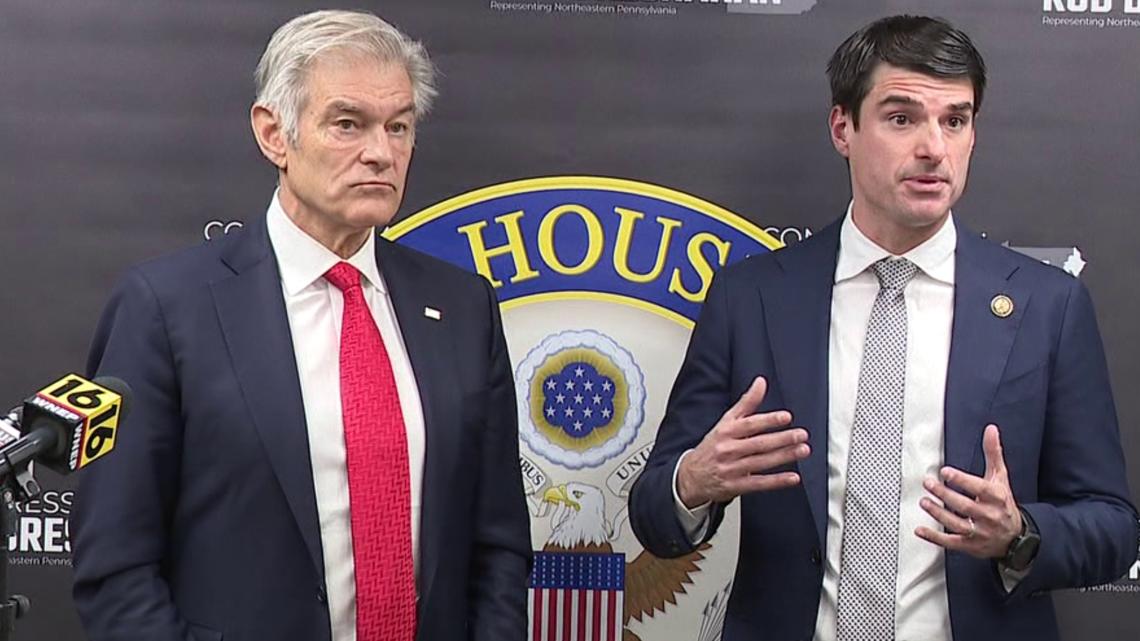 Dr. Mehmet Oz pays a visit to Scranton to discuss the future of rural healthcare in the region