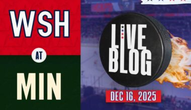 Live updates: Washington Capitals vs Minnesota Wild at Grand Casino Arena