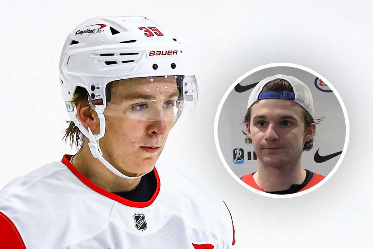 Cole Eiserman held Cole Hutson’s hand as he lay on the ice injured and couldn’t move: ‘I tried to make sure he was able to squeeze it’