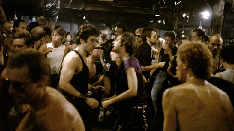 al pacino possibly cruising on the set of cruising