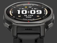 Amazfit’s next smartwatch will follow the release of the T-Rex 3 Pro (pictured). (Image source: Amazfit)