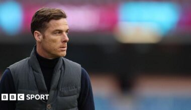 Scott Parker looks on from the touchline