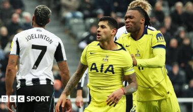 Premier League LIVE: Bournemouth v Everton, Fulham v Man City & Newcastle v Tottenham