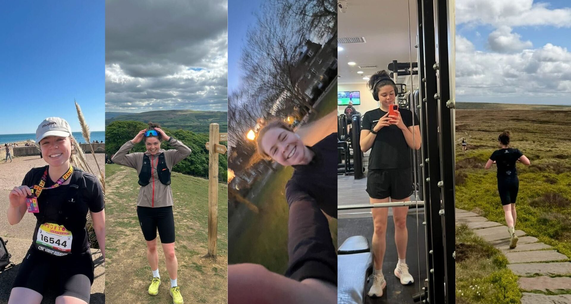 Grace Walsh wearing a selection of the best running watches, tried and tested in 2025