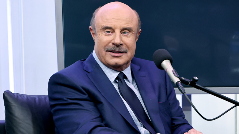 Phil McGraw, a.k.a Dr. Phil, at Sirius XM Studios in 2024