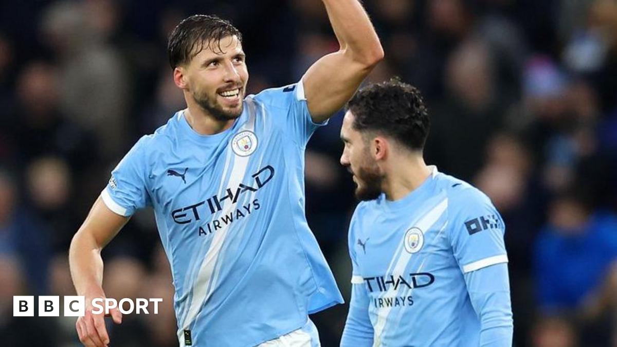 Man City 3-0 Sunderland: Dias, Gvardiol and Foden score