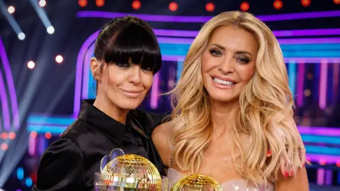 BBC/Guy Levy  Claudia Winkleman, Tess Daly, 14 December 2025