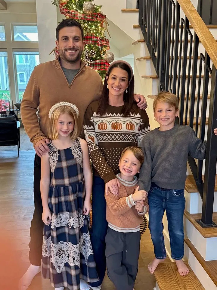 Jade Roper Tolbert/Instagram Tanner Tolbert, Jade Roper Tolbert and their three kids