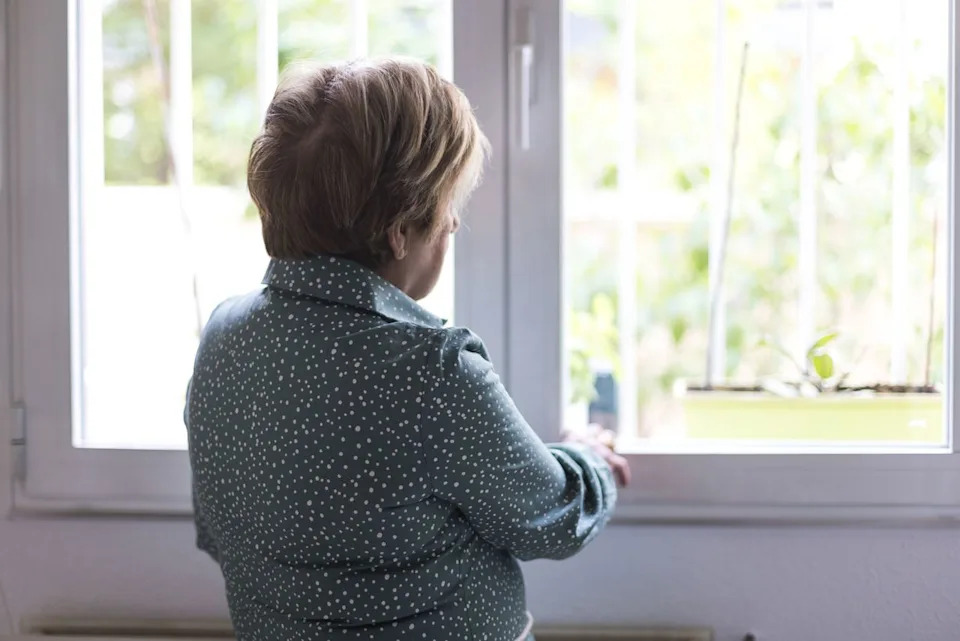 Getty Stock image of an older adult with dementia.