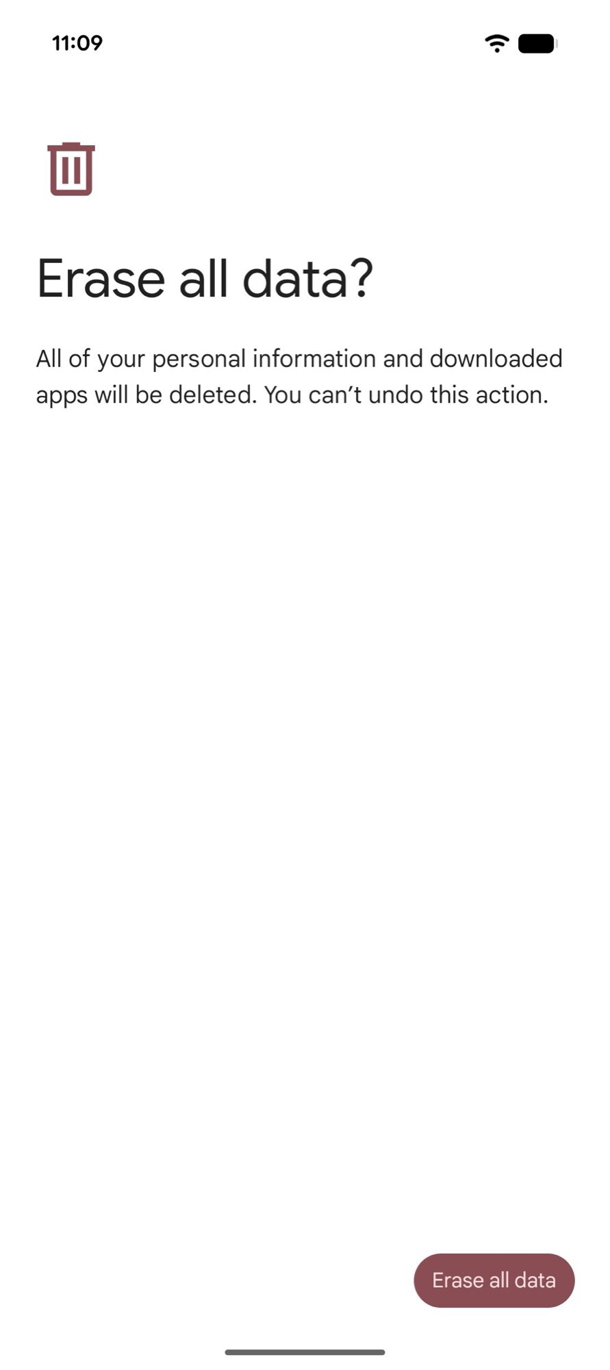 erase all data factory reset 2