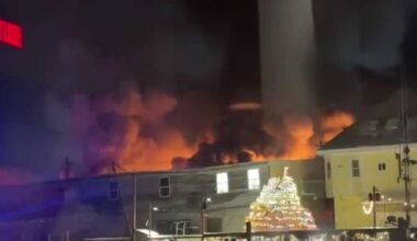 Crews battling 3rd alarm fire in Portland's Old Port