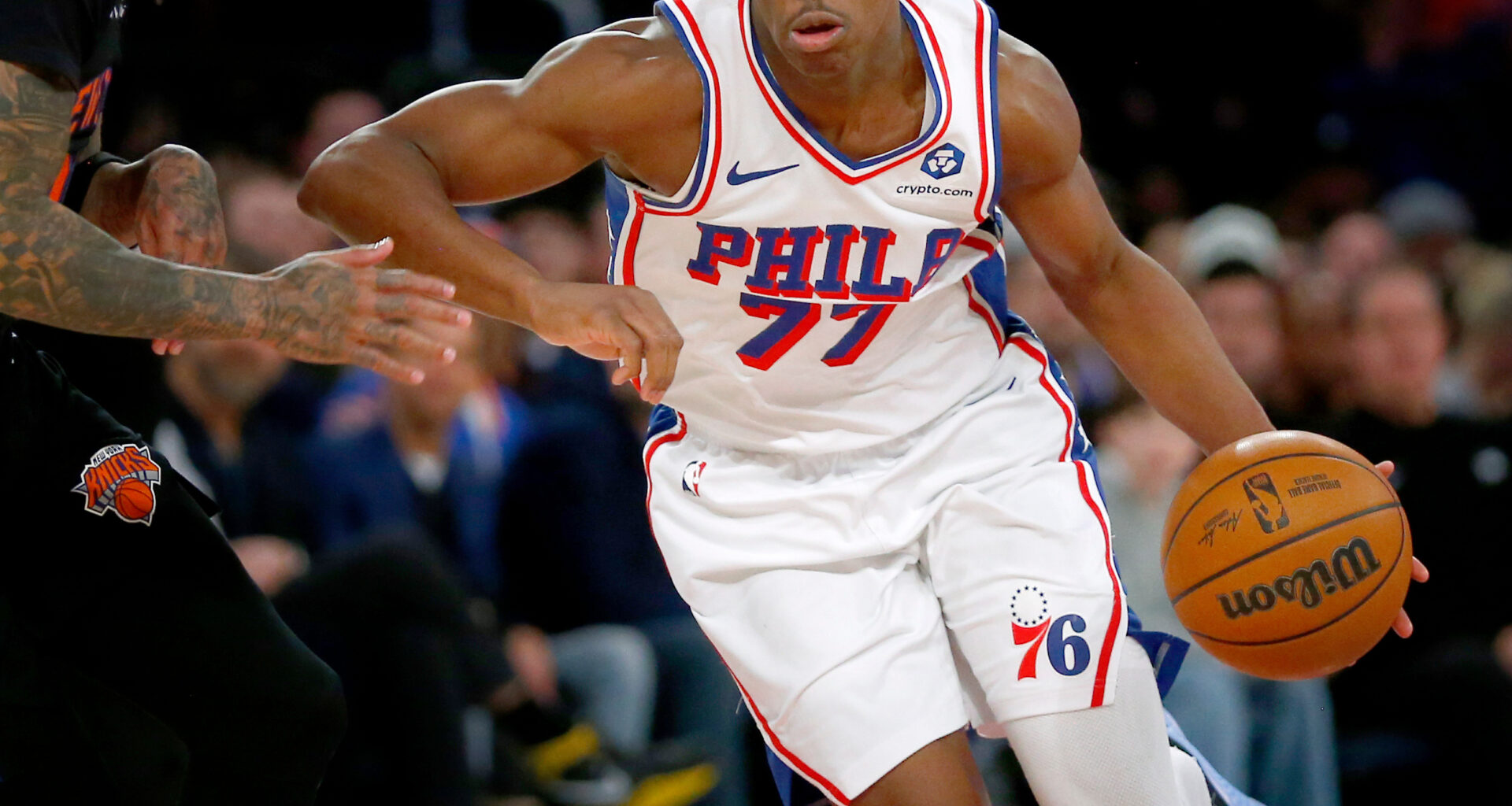 Maxey scores 30 as 76ers beat Knicks 116-107, ending New York's six-game winning streak