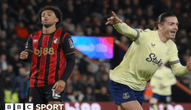 Bournemouth 0-1 Everton: Jack Grealish hits late winner