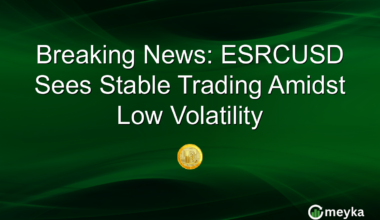 Breaking News: ESRCUSD Sees Stable Trading Amidst Low Volatility
