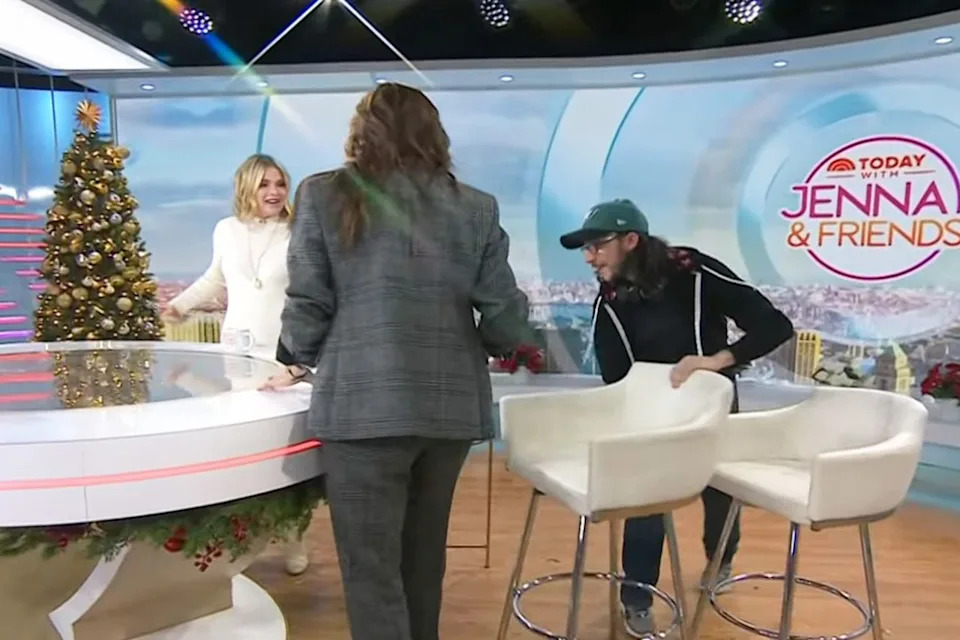 NBC Brooke Shields' chair gets replaced on 'Today with Jenna & Friends.'