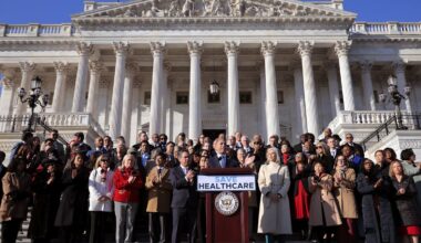 As millions of Americans face a steep rise in health insurance costs, lawmakers continue a century-long battle over who should pay for health care