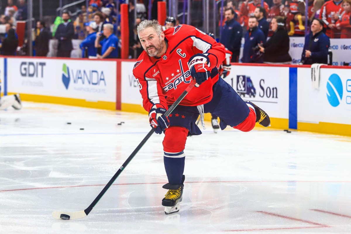 Alex Ovechkin is now being asked about the possibility of reaching 1,000 career goals