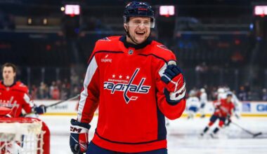 Aliaksei Protas scores buzzer-beating goal against Devils with just 0.3 seconds remaining in first period