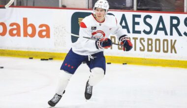 Bogdan Trineyev will make his NHL debut for the Capitals against the Jets: ‘That’s a lifelong goal of his, so just go out there and be yourself’