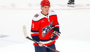 Ryan Leonard authors game-winning assist, receives career high in ice time against Maple Leafs: ‘I think his game is at the best it’s ever been’