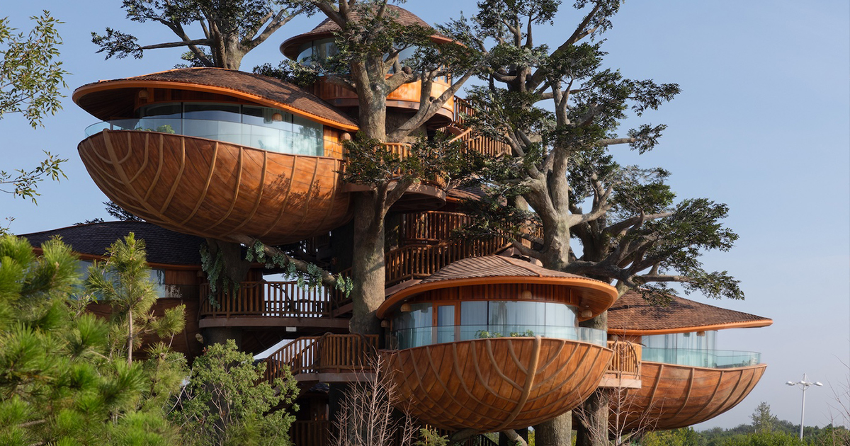 Modular Forest Nests Reimagine the Treehouse for Adults
