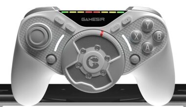 GameSir put a tiny steering wheel on its new Swift Drive controller