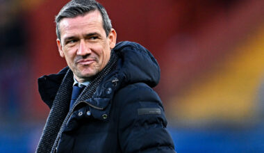 GENOA, ITALY - DECEMBER 21: Marco Ottolini, sports manager of Genoa, looks on prior to kick-off in the Serie A match between Genoa and Napoli at Stadio Luigi Ferraris on December 21, 2024 in Genoa, Italy. (Photo by Simone Arveda/Getty Images)