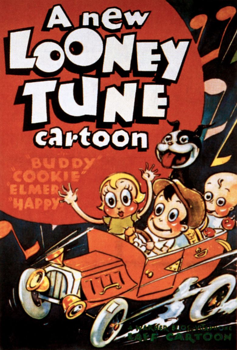 A 1935 promotional poster for a Looney Tunes animation.
