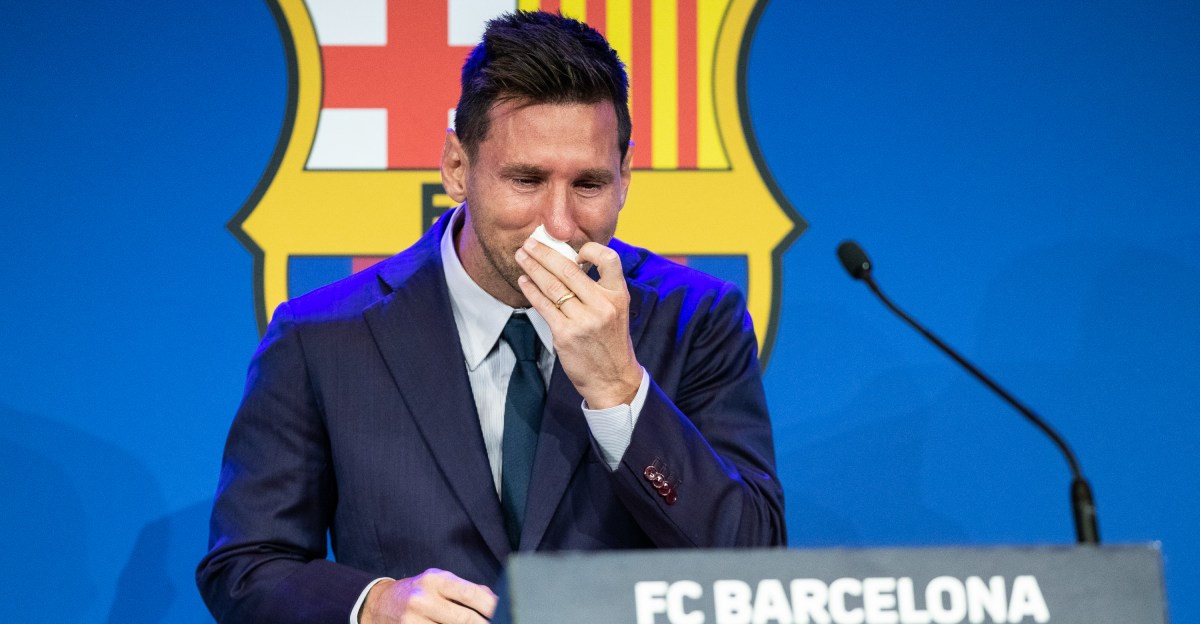 Joan Laporta admits he’s ‘sad’ about Lionel Messi situation and willing to try and fix relations with Barcelona legend