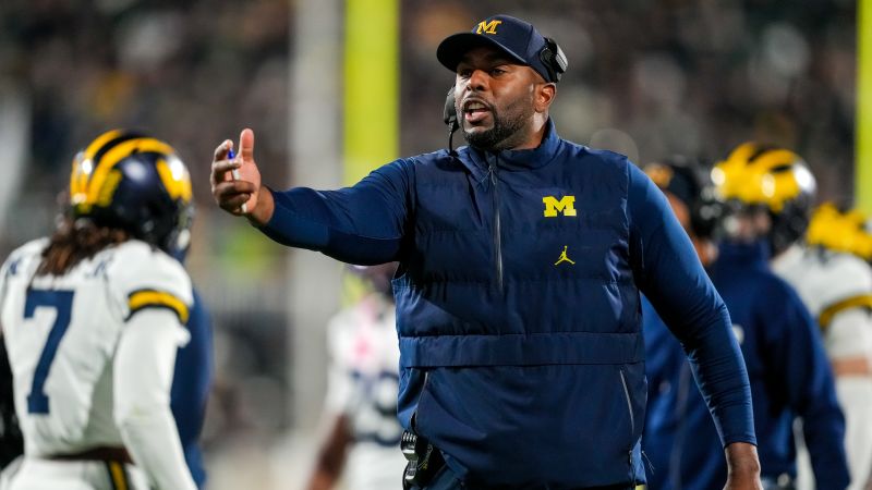 Sherrone Moore jailed hours after being fired as University of Michigan’s head football coach